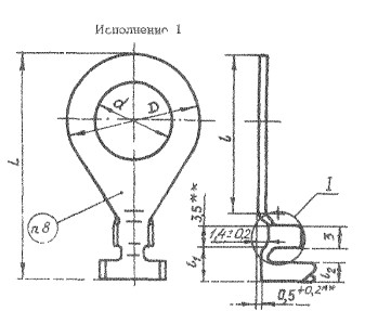 ОСТ 1 13704-81 Наконечники облегченные для электропроводов с обжатием изоляции